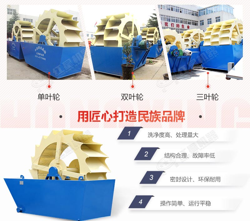 小型河沙洗砂機(jī)-輪斗洗砂機(jī)型號(hào)